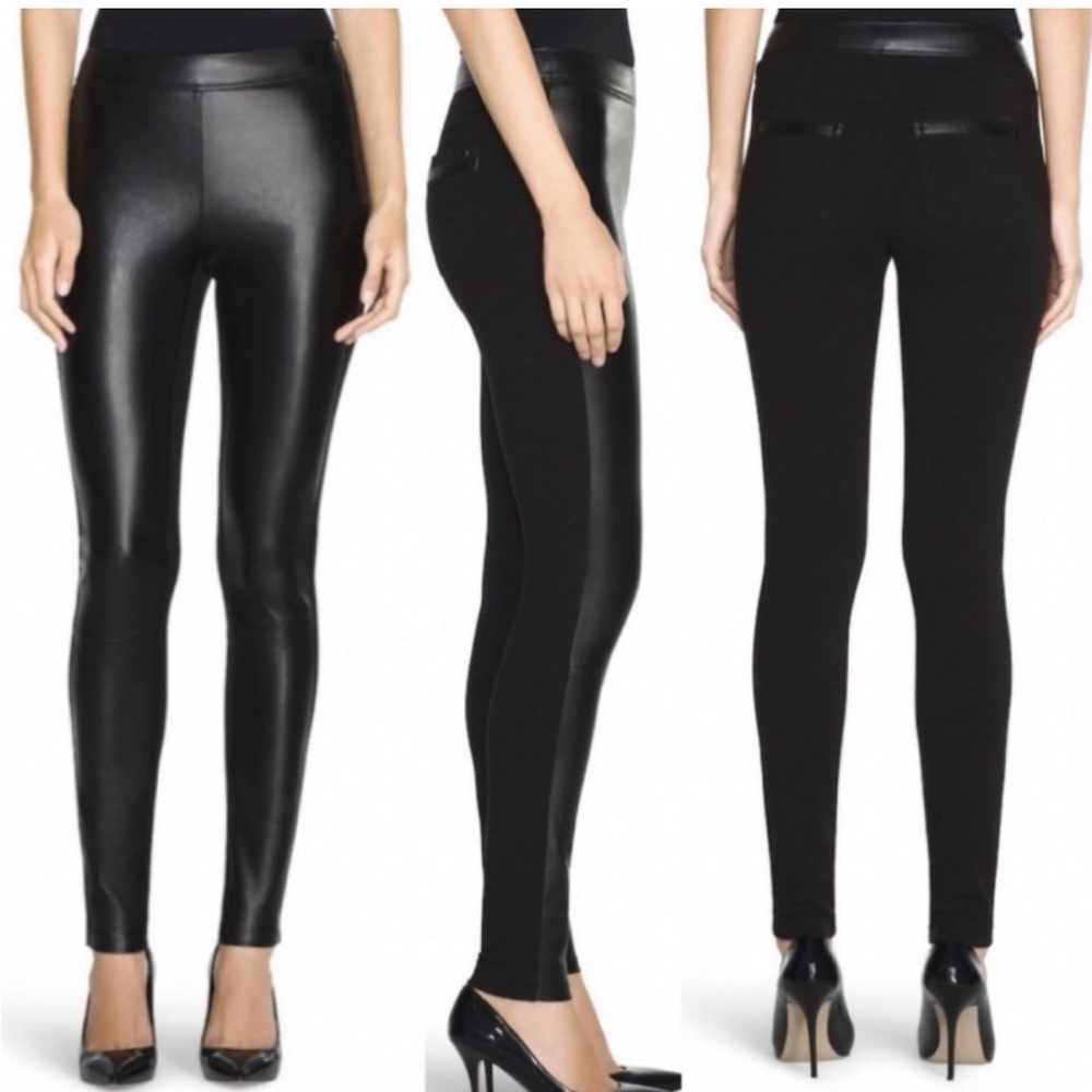 NWOT WHBM faux Leather Leggings
